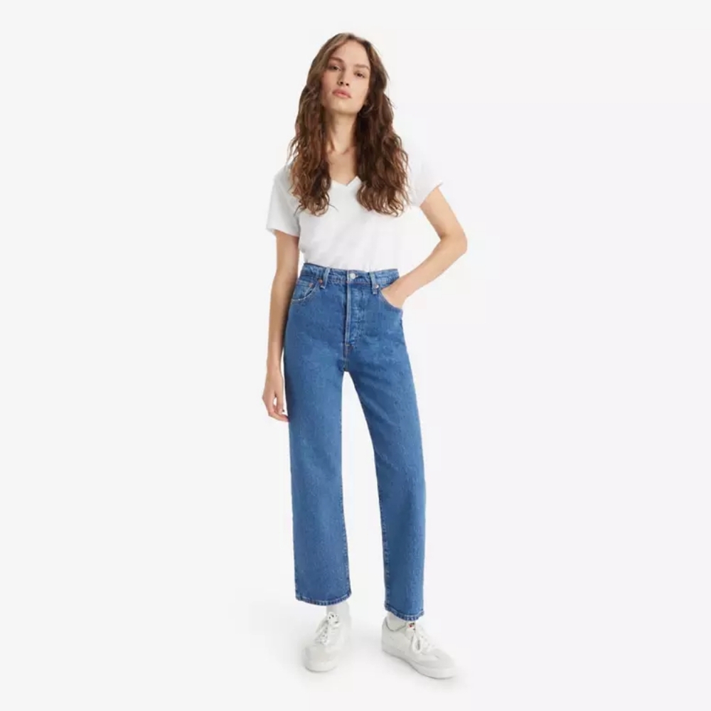 Levi's Ribcage Straight Ankle Jeans